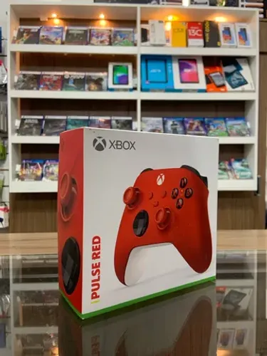 Controle Sem Fio Xbox Pulse Red Original | Parcelamos até 12x Sem Juros | Loja Curit