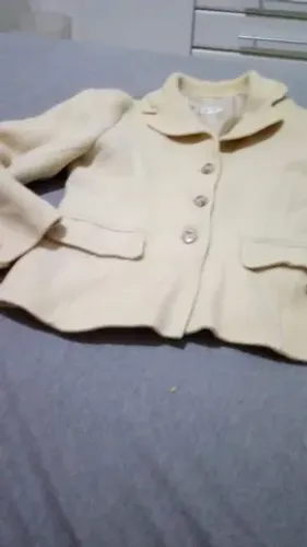 Casaco flanelado  forrado para o frio