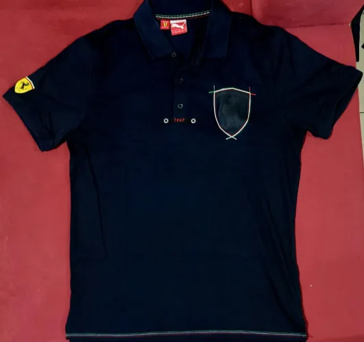 Camiseta Polo Ferrari Scuderia - Tamanho G