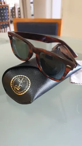ÓCULOS RAY-BAN WAYFARE, ORIGINAL, MADE USA"NOVO"!