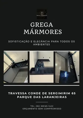 Pias, balcão americano, ilha, soleiras, bancada pra Cooktop tudo em mármore e granito 