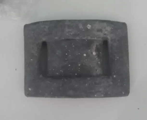 Chumbo de mergulho lastro 2.8kg anatômico