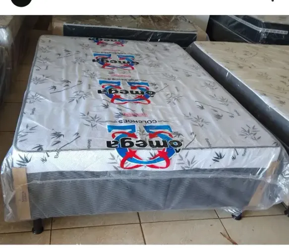 CAMA BOX CASAL ESPUMA SELADA,MEGA CONFORTÁVEL
