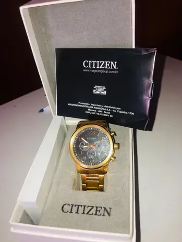 Relógio citizen série ouro