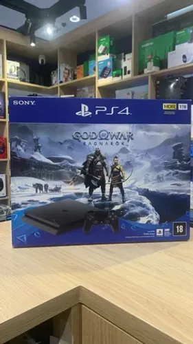 Console PlayStation 4 Slim 1TB Seminovo Ps4 | 12x sem juros Loja Física Curitiba