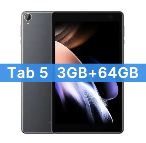 Tablet Blackview Original, Tab 5, Android 12, Poleg 8",Ram 3GB+ 2GB Expansão, 64GB (Novo)