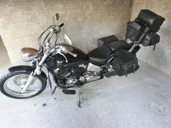 Yamaha Drag Star 2006 650 cc + alforje + capa