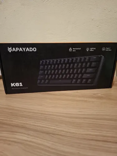 Teclado mecânico Apayado K61