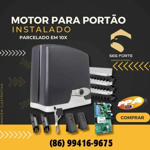 Motor para Portão Instalado