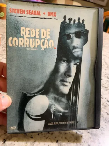 DVD Rede de Corrupção - Steven Seagal e DMX