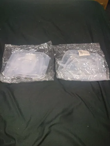 Dois kits de tampa de silicone quadrado 