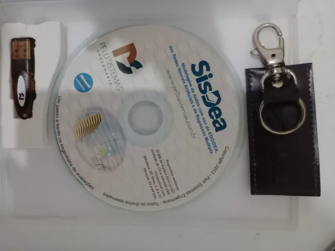 Software SisDea para Engenharia + Chave + Porta-chaves