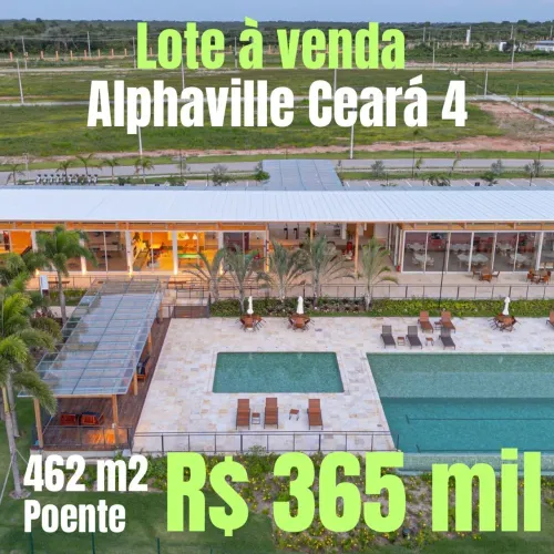 Lote poente no Alphaville Ceará 4, na cidade alpha Ceará, residencial alpha 4, Eusébio
