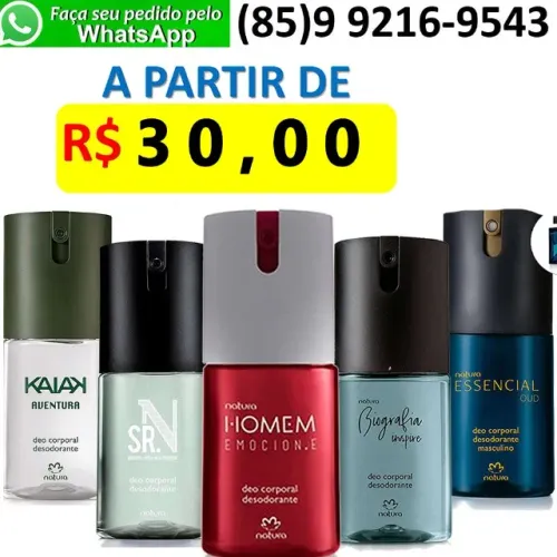 Perfume Deo Corporal Masculino Natura Homem Kaiak Essencial Supreme Pulso Sr N Biografia 1