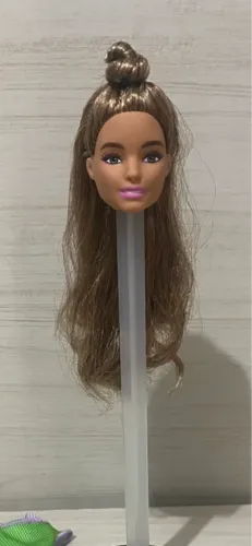 Cabeça Barbie made to move 