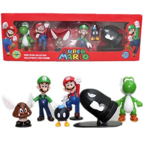 Super Mario Bros Action Figure  1 geração