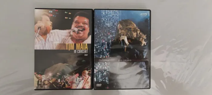 2 Dvds: Tim Maia e Ana Carolina