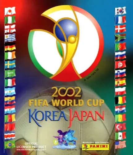 Figurinhas avulsas do álbum Panini Copa do Mundo 2002