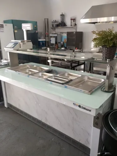 NZ. Buffet REFRIGERADO 10 cubas Gelopar 