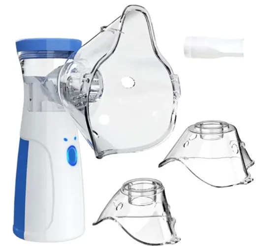 Nebulizador soro mini inalador adultos e crianças