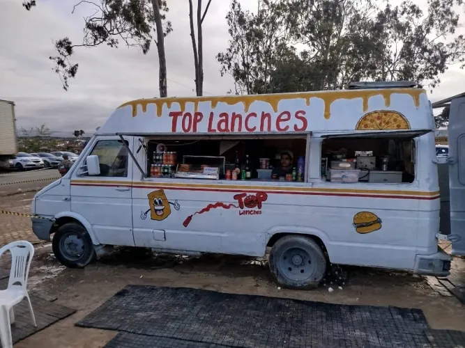 Van de lanche funcionando perfeitamente 