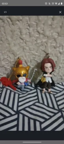 Action figures One Piece sabo e shanks