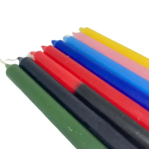 Vela Palito Energética - 18,5cm 100% parafina (queima até 5h)
