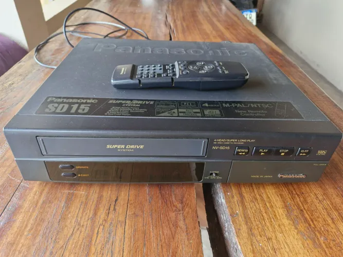 Videocassete Panasonic SD-15 Usado