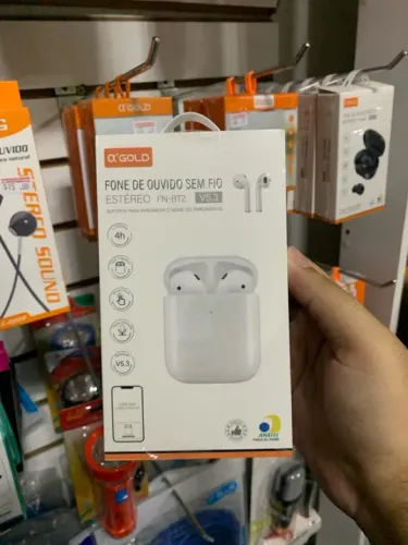 Fone de Ouvido Sem Fio Estéreo Q'Gold FN-BT2 V5.3