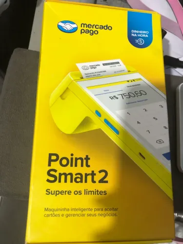 Máquina de cartão POINT smart 2 top de linha 