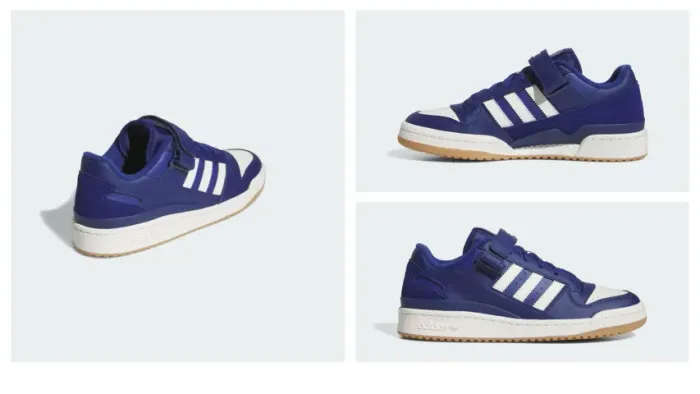 Tênis Adidas Originals Forum Low - Azul/Branco - Nº 41 - Origial, Novo e na Caixa