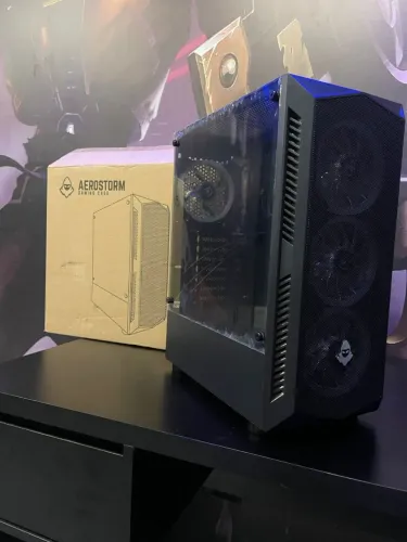 Gabinete PC Mancer Aerostorm com Ventoinhas - Ideal para Montagem