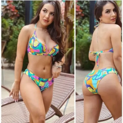 Biquini com decote V