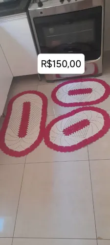 Kit passadeira cozinha crochê ?