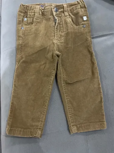 Calça veludo bebe