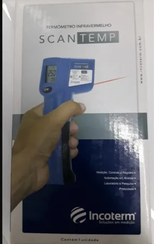Termômetro Infravermelho ScanTemp Incoterm