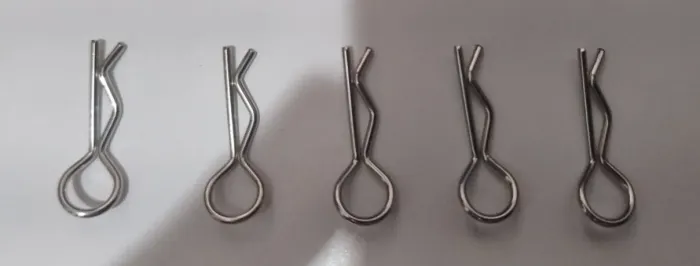 Modelismo Conjunto de 5 Clips para Bolhas 1/16, 1/12, 1/10, 1/8