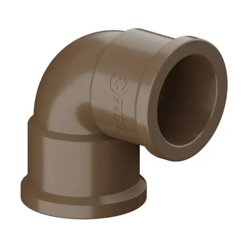 Cotovelo Marrom Tubo PVC 20mm (1/2") x 90°