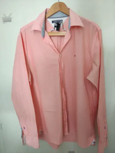 Tommy Hilfiger camisa algodão XL