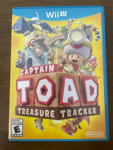 Captain Toad Treasure Tracker - Nintendo Wii U Usado Mídia Física