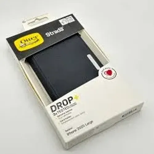 CAPA CARTEIRA OTTERBOX STRADA COURO IPHONE 12 PRO MAX AUTENTICA