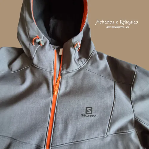 Conjunto p esqui Salomon- a alma das montanhas nevadas em forma de proteção e movimento 