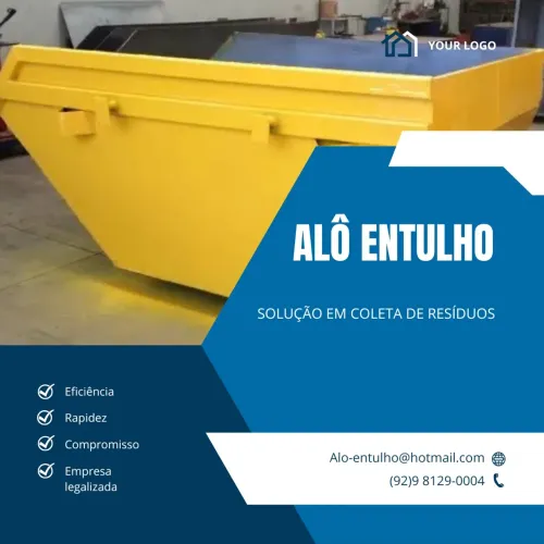 CAIXA COLETORA DE ENTULHO 