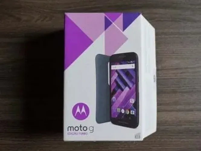 Caixa do Celular Moto G3 Edição Turbo