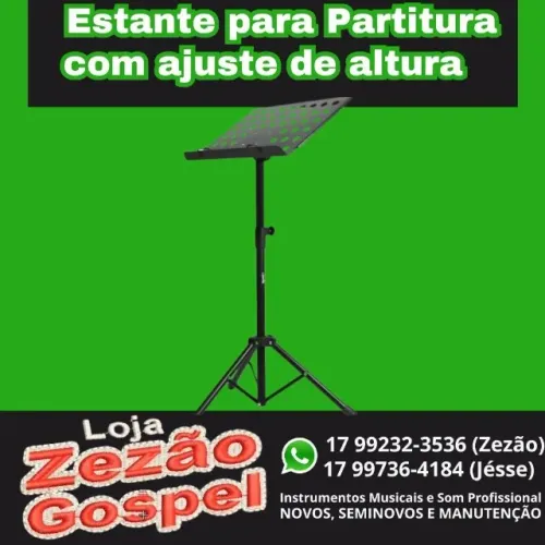 ? Estante para Partitura Maestro - Ajuste de Altura
