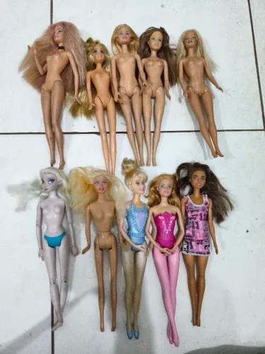 Lote de bonecas Barbie todas originais 10 unidades 