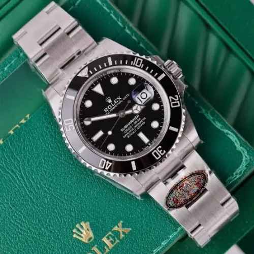 Relógio masculino submariner clean factory rolex 3235 novo