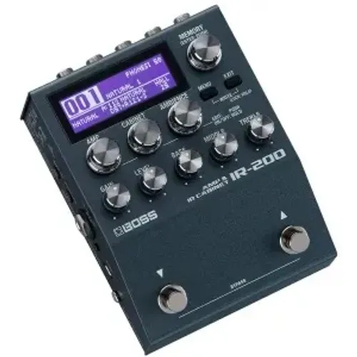 Pedal BOSS IR 200 Pedal Simulador de Amp e Gabinete 