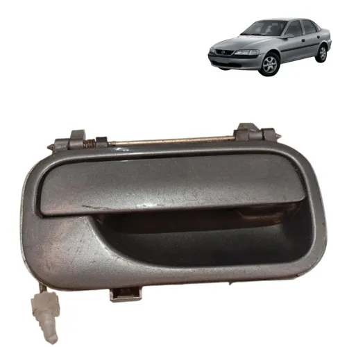 Macaneta Externa Porta Traseira Lado Esquerdo Vectra S 31845 Cinza Traseira