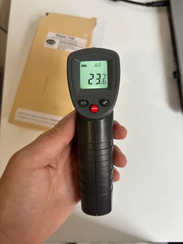 Termômetro Infravermelho Akso TI38 -50 a 380°C Desligamento Automático
